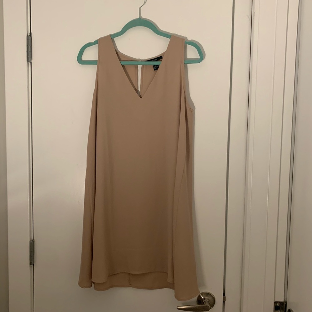 Neutral Color Shift Dress